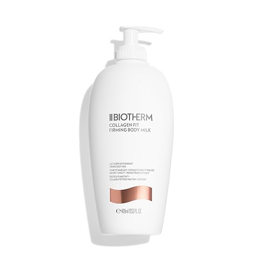 Biotherm Collagen Fit Firming Body Milk, Body Milk for Firmer, Firmer Skin and Up to 48 Hours of Moisture, with Collagen Peptides & Biotech Plankton, 400 ml