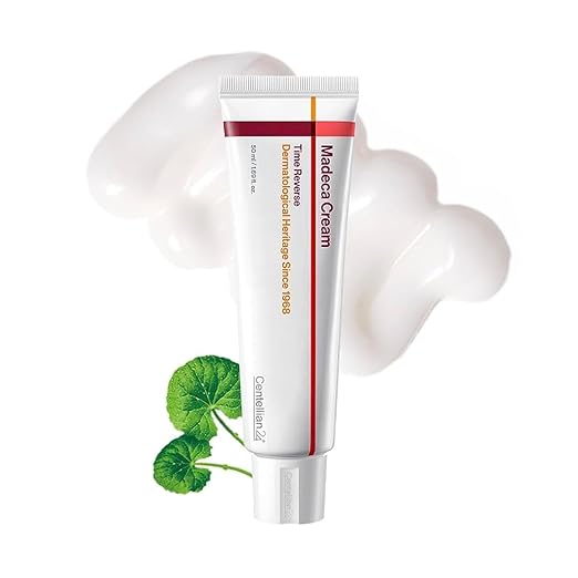 CENTELLIAN 24 Madeca Cream Time Reverse (50ml) - Advanced, Fast Absorbing and Nourishing Cream, Moisturizes, Tightens and Reduces Wrinkles, Low Irritation, Korean Skin Care
