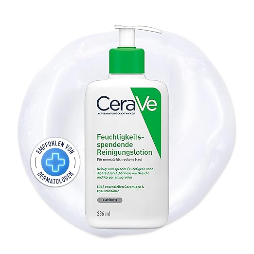 CeraVe Moisturising Cleansing Lotion for Normal to Dry Skin (236 ml)