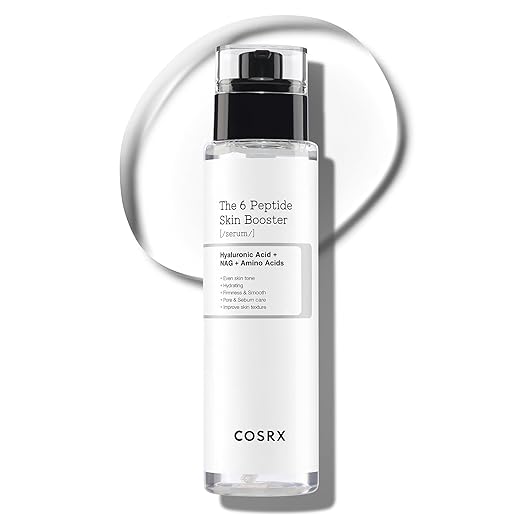 COSRX 6 Peptide Collagen Serum Face & Toner Face for Skin Renewal & Firming with Niacinamide & Hyaluronic Acid, Improves Skin Elasticity, Soothing Skin Care Booster, Korean Skincare 150 ml
