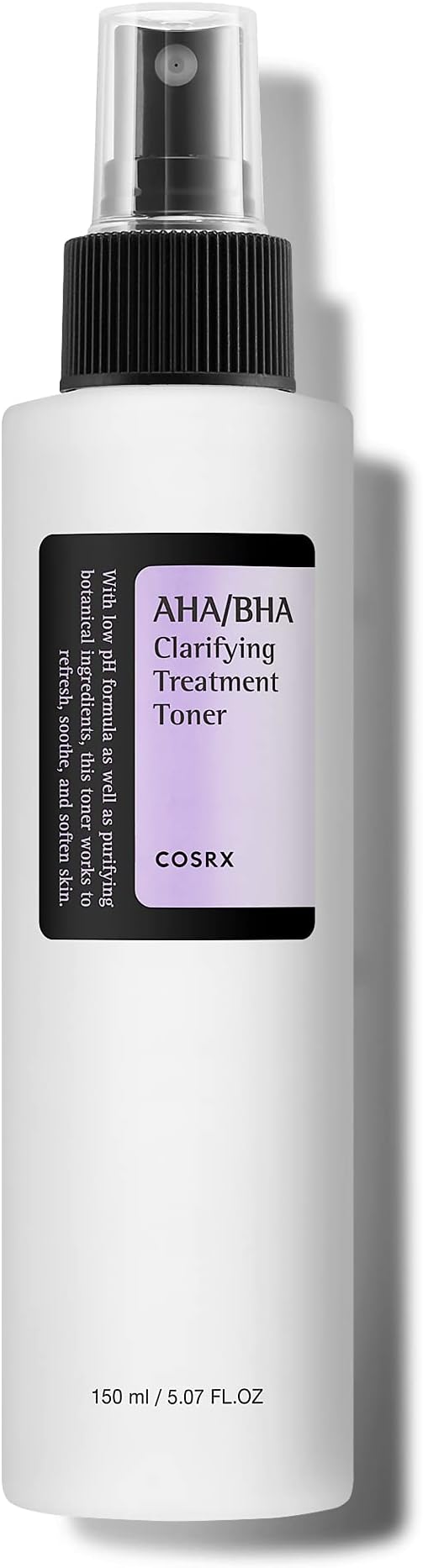 COSRX AHA/BHA Clarifying Treatment Toner | Exfoliating Facial Toner for Even Skin | Anti Blackheads & Anti Pimples | Pores Reducing | For All Skin Types | Vegan, Paraben-Free, Alcohol-free, Cruelty-Free | Korean Skincare