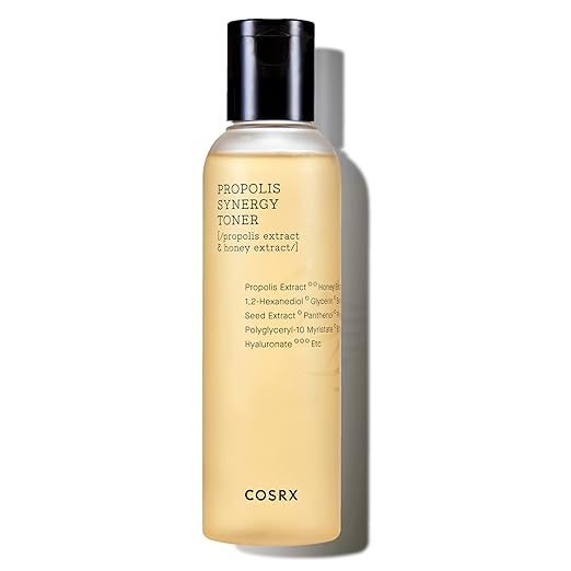 COSRX Full Fit Propolis Synergy Toner, 280 ml / 9.46 fl.oz | Instant Moisturising Tonic, Propolis 72.6% Honey, 10.7% Panthenol, Korean Skincare