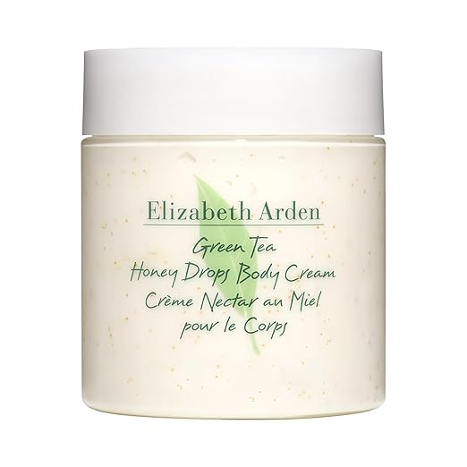 Elizabeth Arden Green Tea - Honey Drops Body Cream, 500 ml, Body Lotion with Tea Extract, Honey & Shea Butter, Soothes and Nurtures Dry Skin, Body Care for Women