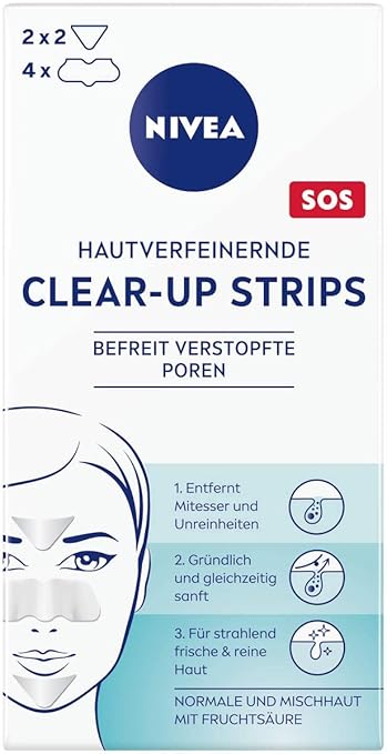 Fixbub Nivea Visage Hautverfeinerndes Clear Up Strips 6 strips by Nivea