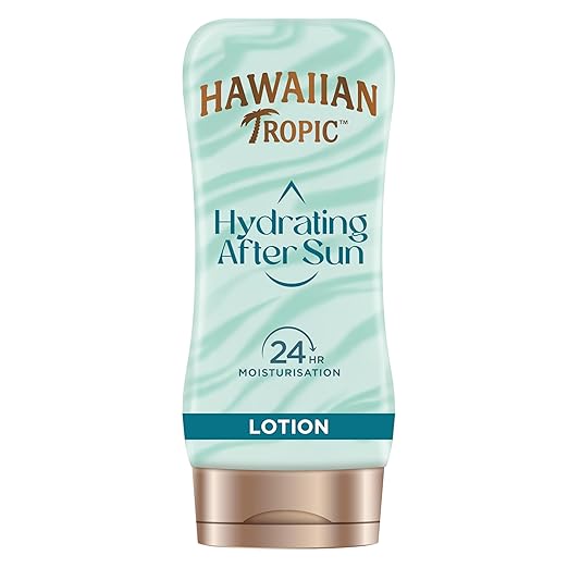 Hawaiian Tropic Silk Hydration Air Soft After Sun Lotion Coconut Papaya 180 ml, Pack of 1.