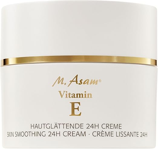 M. Asam Vitamin E Skin Smoothing 24-Hour Cream (50 ml) - Rich Face Cream with Highly Concentrated Vitamin E, Visibly Smooths Skin and Provides Intensive Moisture Day and Night
