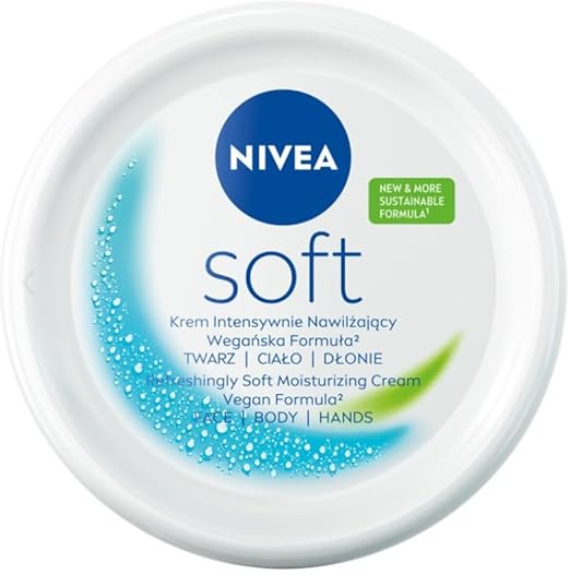 Nivea Krem Soft (Powder Ko) 200 ml