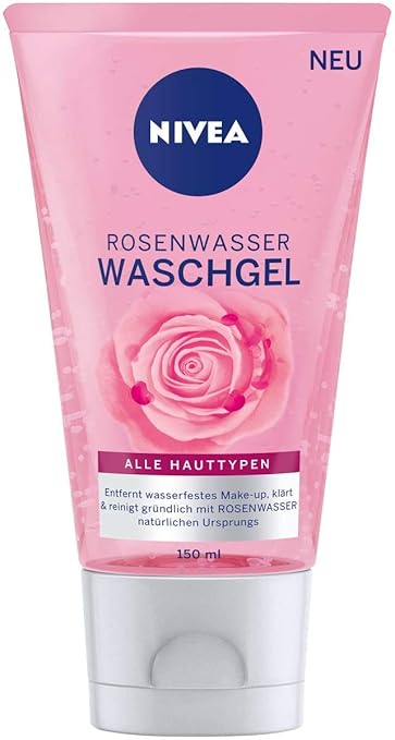 Nivea Rose Water Wash Gel, 150 ml Wash gel
