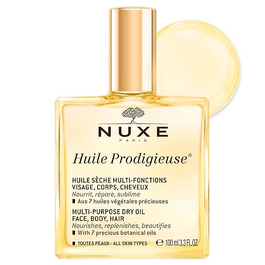 Nuxe Huile Prodigieuse Multi-Purpose Dry Oil Spray - Face, Body and Hair, 100 ml