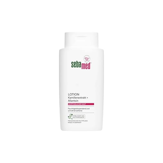 Sebamed Lotion 400 ml, Body Lotion for Men and Women, for Sensitive and Dry Skin, Moisturising and Fast Absorbing, with Chamomile Extract and Allantoin