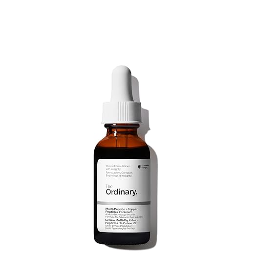 The Ordinary Multi-Peptides + Copper Peptides 1%, Anti-Ageing Serum for Fine Lines and Skin Elasticity, 30 ml