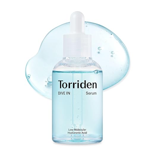Torriden Dive In Hyaluronic Acid Serum 50 ml (1.69 fl.oz.) | Deep Hydration for Radiant Skin | With Hyaluronic Acid, Panthenol and Allantoin | Korean Face Serum