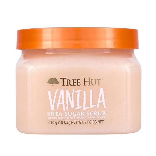 Tree Hut Vanilla Shea Sugar Peeling & Hydrating Body Scrub, 530 ml
