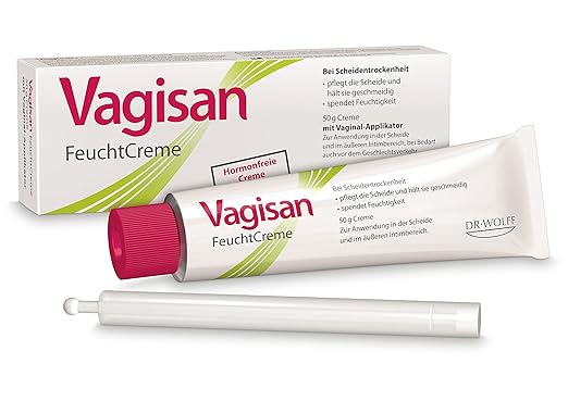 Vagisan Moisturising Cream with Applicator, 50 g
