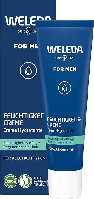 Weleda moisturising cream for men, pack of 1 (1 x 30 ml)
